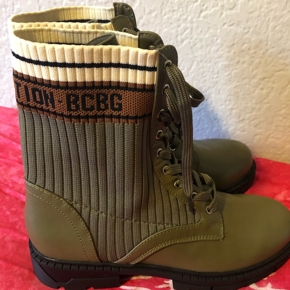 Dark Green Boots